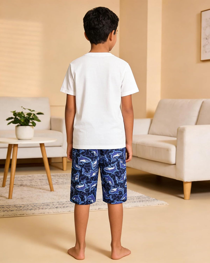Boys Pajama Shorts 3 Pack Sleepwear Shorts for Teen Boys Plaid Camouflage Lounge Summer Comfy Pj Bottom