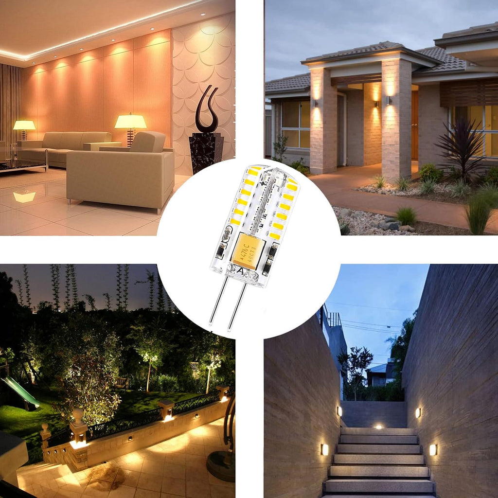 G4 LED Bulbs 12V Led Light AC/DC Bi-Pin Base Landscape Bulbs Non Dimmable 3 Watt 12v - G4 Bulb LED Lighting