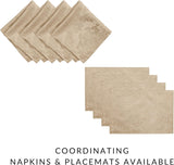 Home Fashions Caiden Elegance Damask Waterproof, Stain & Wrinkle Resistant Fabric Tablecloth, 60" x 