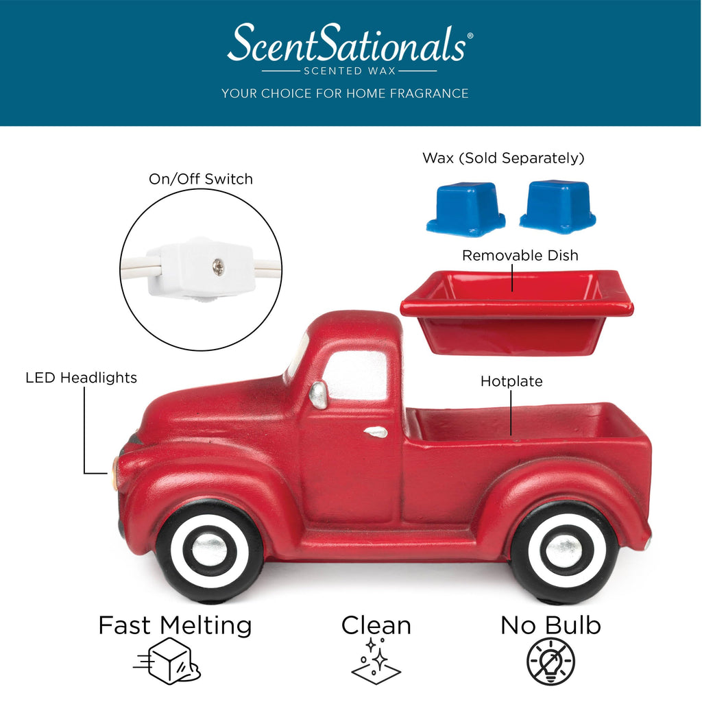 Red Truck - Vintage Wax Warmer for Scented Wax Melts