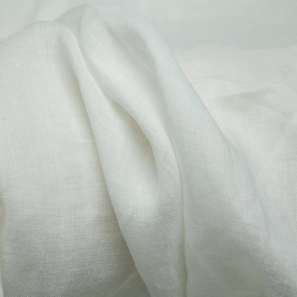Solid Color 100% Ramie/Linen Fabric for Dress and Blouse 57" Width Craft by The Yard (#12)