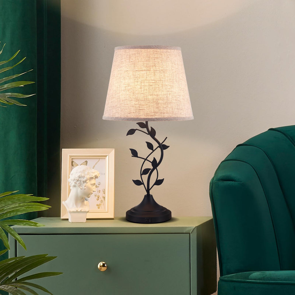 Table Lamp, Bedside Lamp, Rustic Lamp