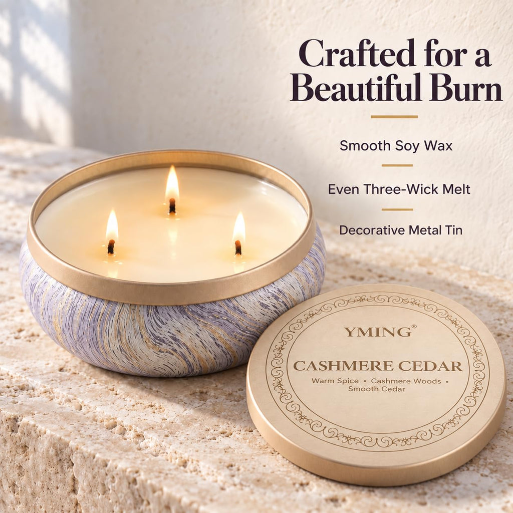 3-Wick Scented Candle Gift Set, 2-Pack, 14 oz Each