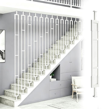 Indoor Stair to Ceiling Railing Kits, Strong Baluster Posts