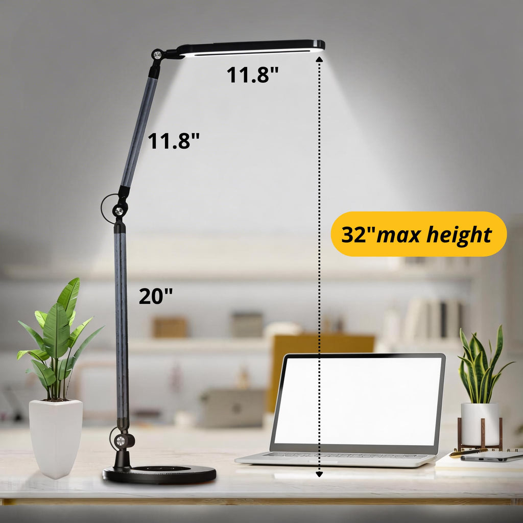 LED Architect Desk Lamp, Adjustable Swing Arm