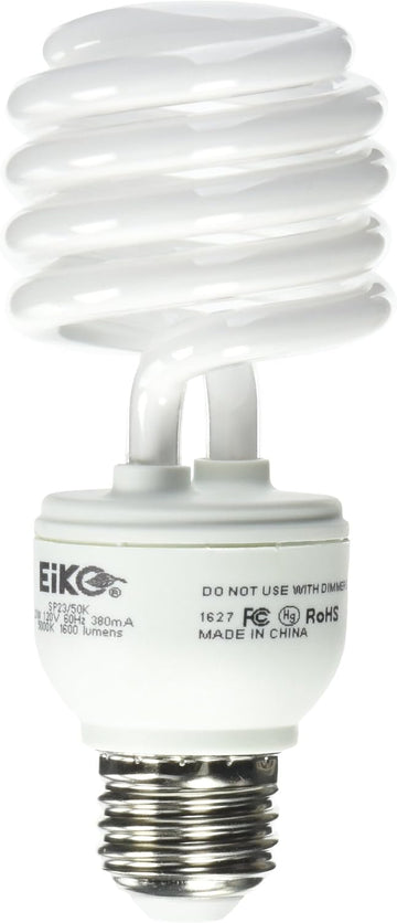 23W 120V 5000K Spiral Shaped Halogen Bulbs