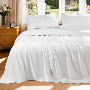 Luxury Mulberry Silk Modal Sheet Set 4pc