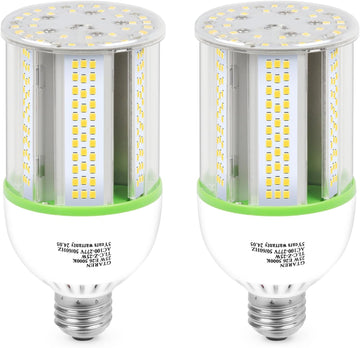 E26 LED Bulb, 25W Corn Light, 250W Equivalent, 3500 Lumens, 5000K Daylight White, CFL MH HID Replacement - Indoor