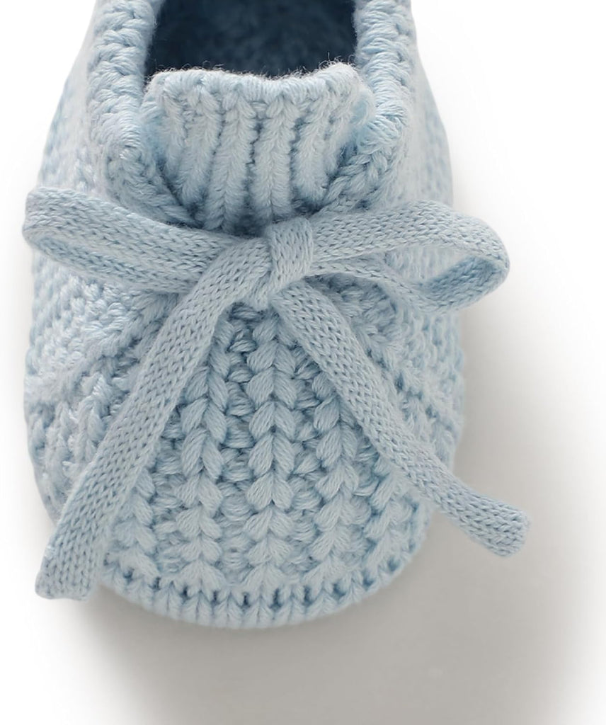 Baby Booties with Hat Set