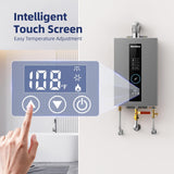 Tankless Water Heater, Novieex On Demand Water Heater Natural Gas, Up to 3.6 GPM, 86