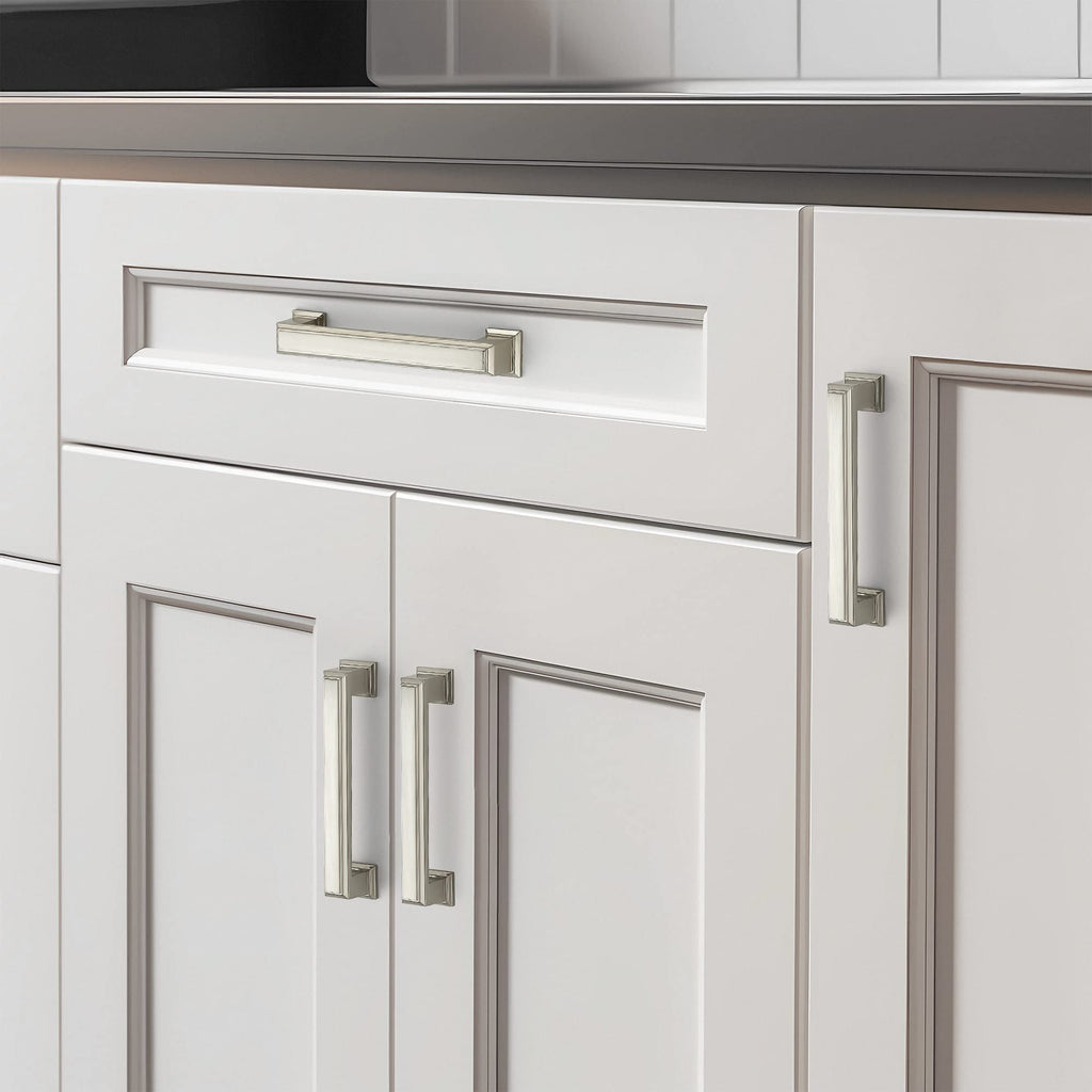 Gold Cabinet Pulls, 3-3/4 Inch (96mm), 5 Pack