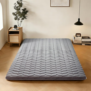Premium Foam Japanese Futon Floor Mattress 60"x 80", 100% High Density Foam Comfortable Floor Mattress, 3.2"