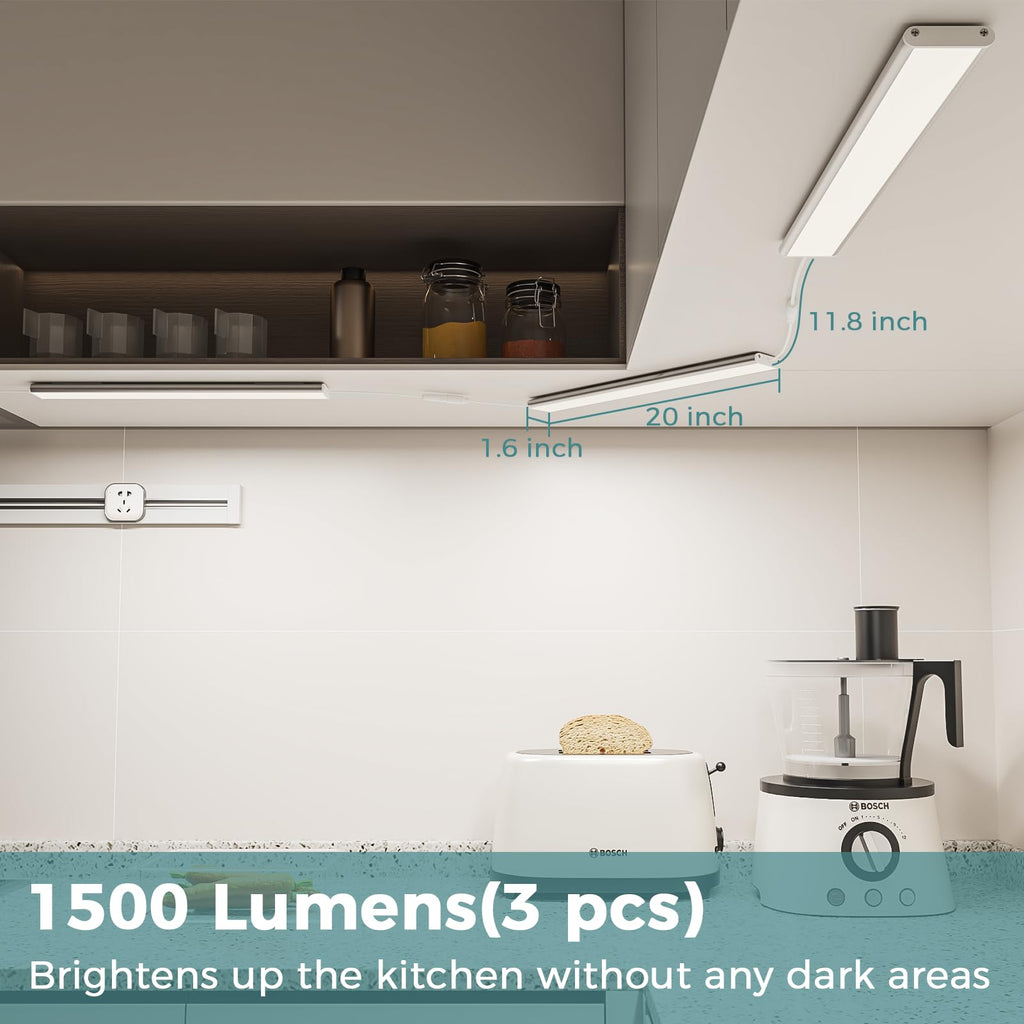 Under Cabinet Plug in 4000K 6 Pack 12 inch