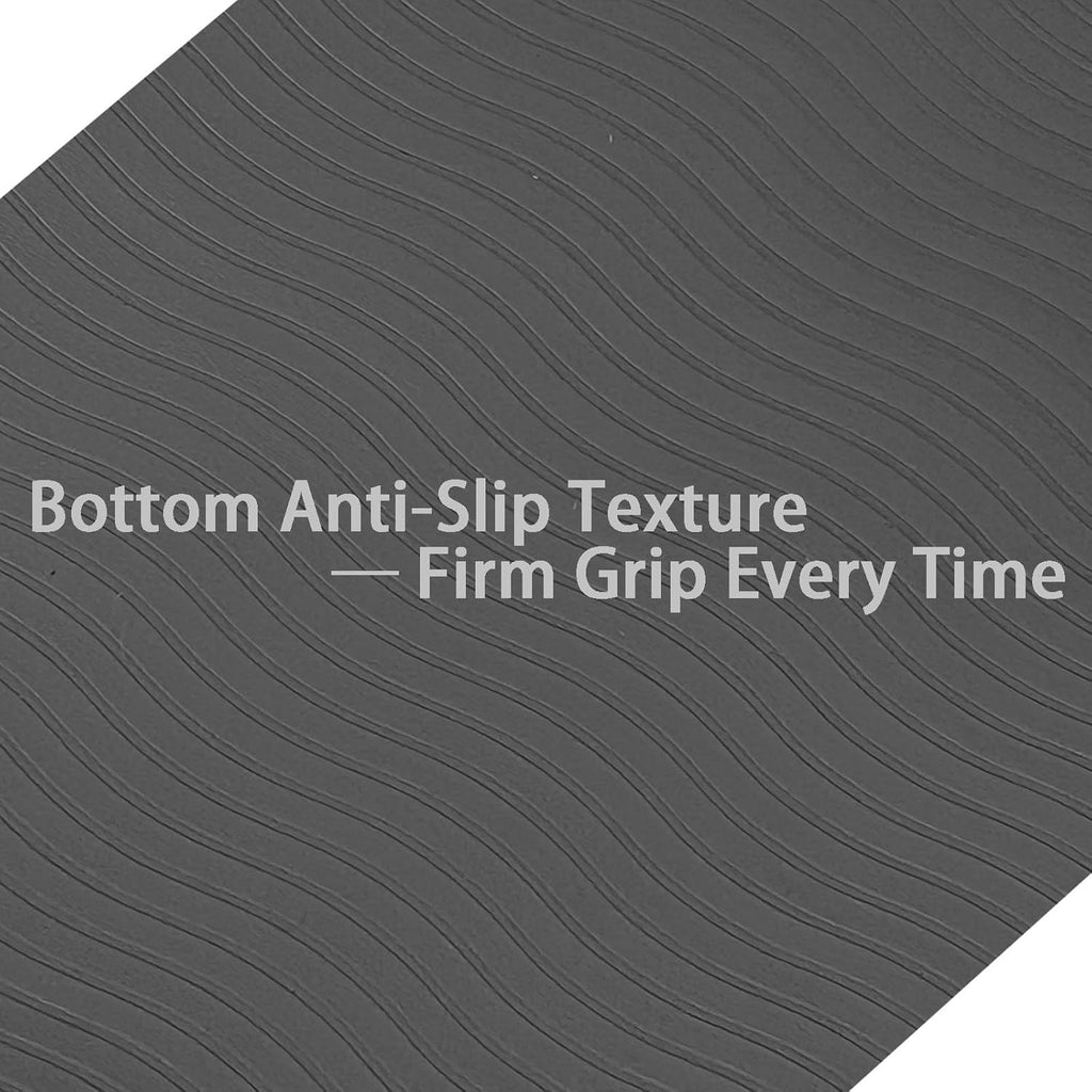 1" Extra Thick Kitchen Floor Mat Anti Fatigue Rug Standing Desk Mats,Black | High-density foam with wear-resistant