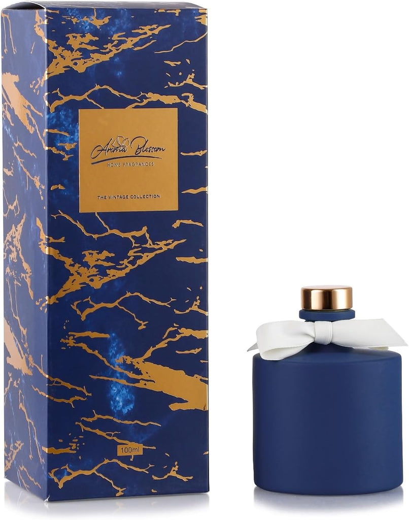 Vintage Collection Home Fragrance Diffuser Set, 100ml, Luxury Marble Design
