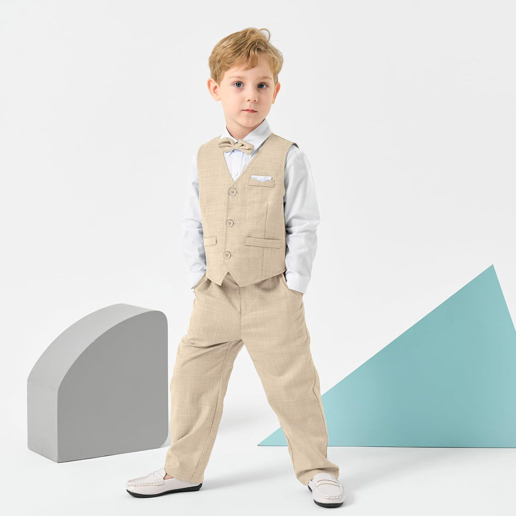 Boys Suit Formal Wedding Guest Dress Clothes