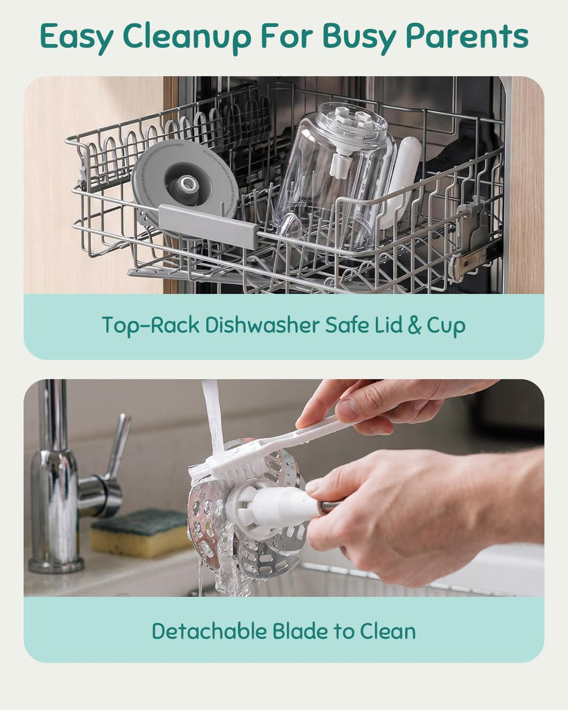 Food Maker, One-Step Baby Food Processor, Auto Steam & Blend