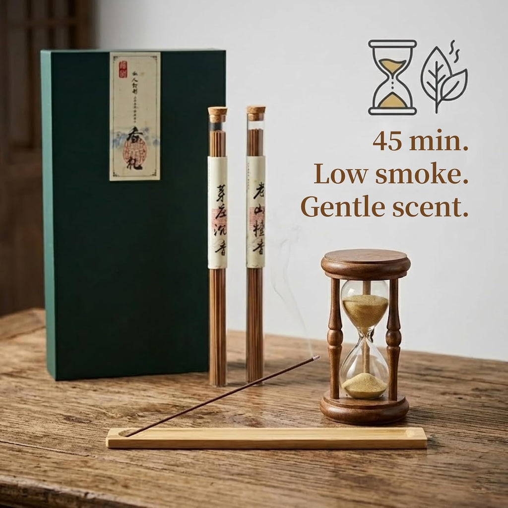 Natural Incense Gift Set with Incense Holder,Incense Varity Pack