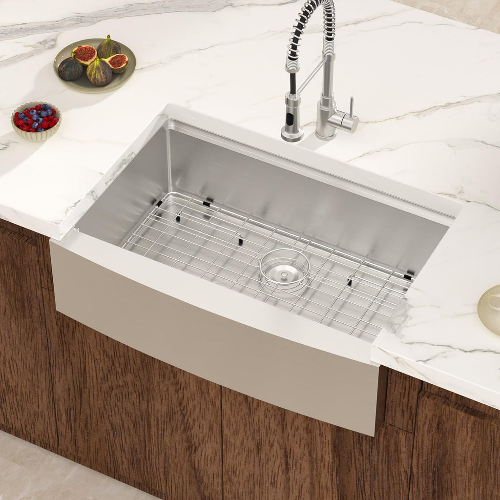 33 inch Farmhouse Kitchen Sink Stainless Steel Undermount