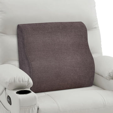 Back Support Pillow for Recliner Dual Layer Lumbar Support Pillow with Gel Memory Foam Ergonomic Orthopedic Couch