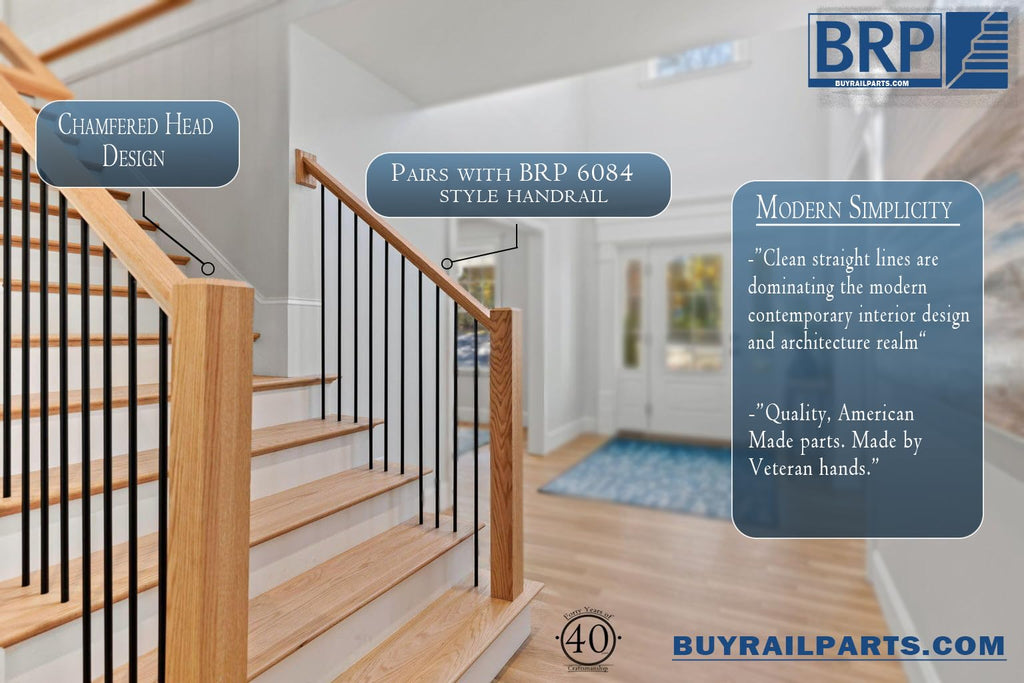 4001 Red Oak Blank Newel Post - 3" x 48" Solid Hardwood Square Stair Newel Post - Simple Modern Design