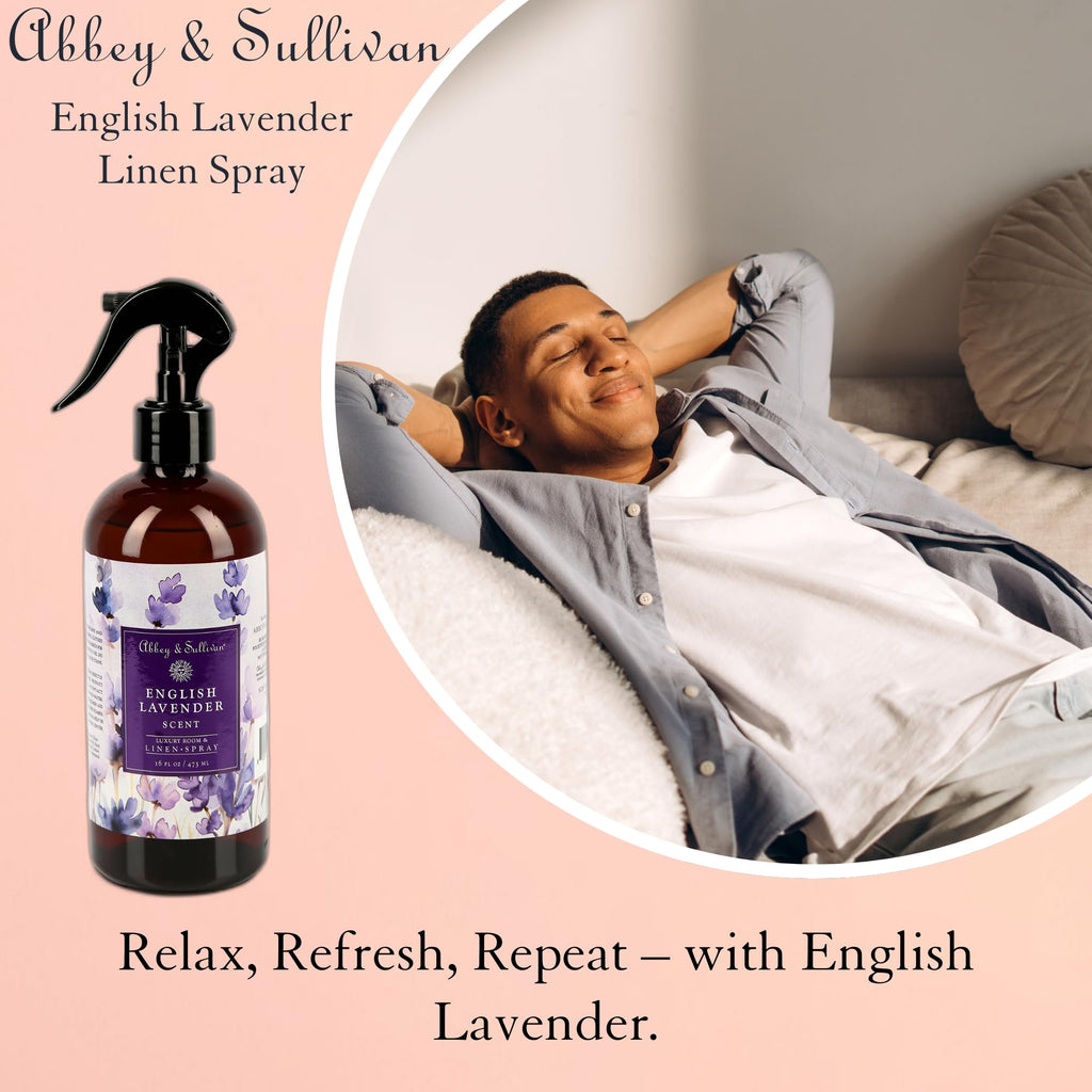 Linen Spray, English Lavender, 16 oz.