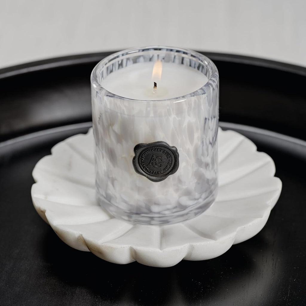 Apothecary Guild Opal Glass Jar Candle, Gift Box, 4 oz - Gardenia
