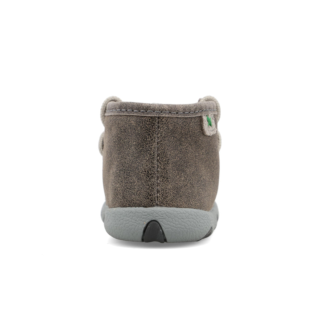 Infant's Driving Moccasins, Grey & Light Grey