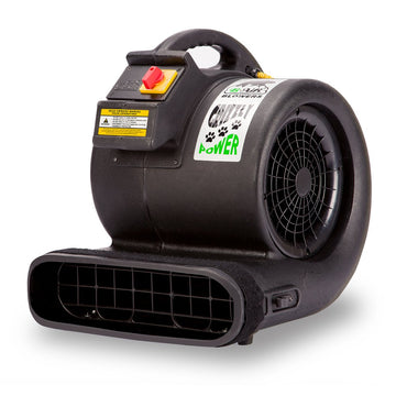 Grizzly Gp-1 1 HP 3550 CFM Air Grizzly Mover Carpet Dryer Floor Fan for Water Damage Restoration Equipment & Pet Cage