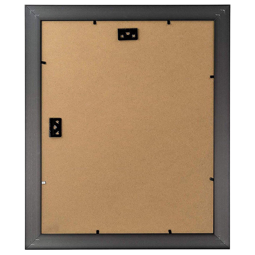 11x14 Bronze Photo Frame White Mat for 8x10 Real Glass