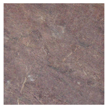 Copper Red Quartzite 12x12 Gauged Honed Natural Stone Tile - Durable Floor & Wall Tile for Outdoor, Bathroom, Shower