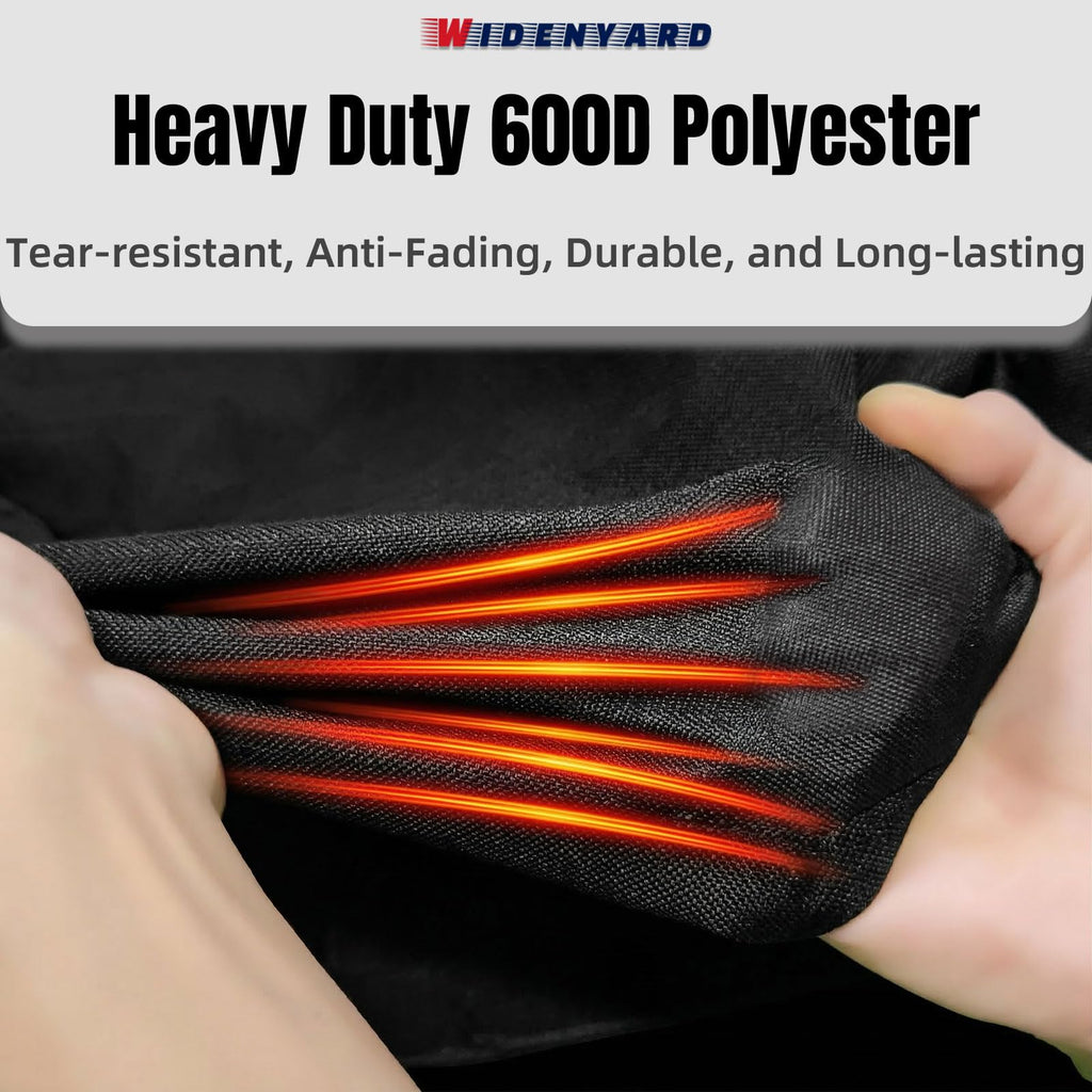Square Fire Pit Table Cover 36x36x25 inch, Heavy Duty, Waterproof
