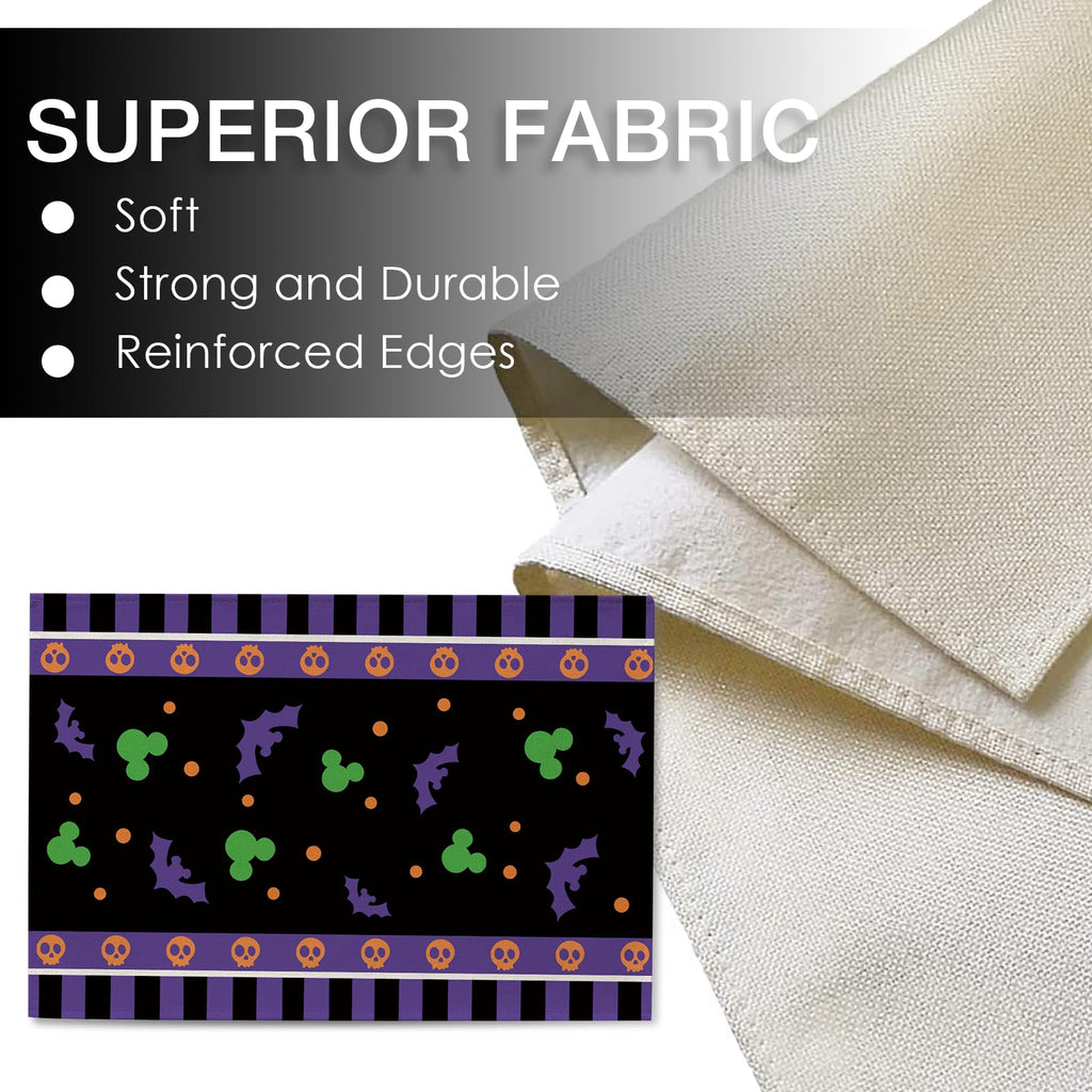 Purple Halloween Placemats Set of 4