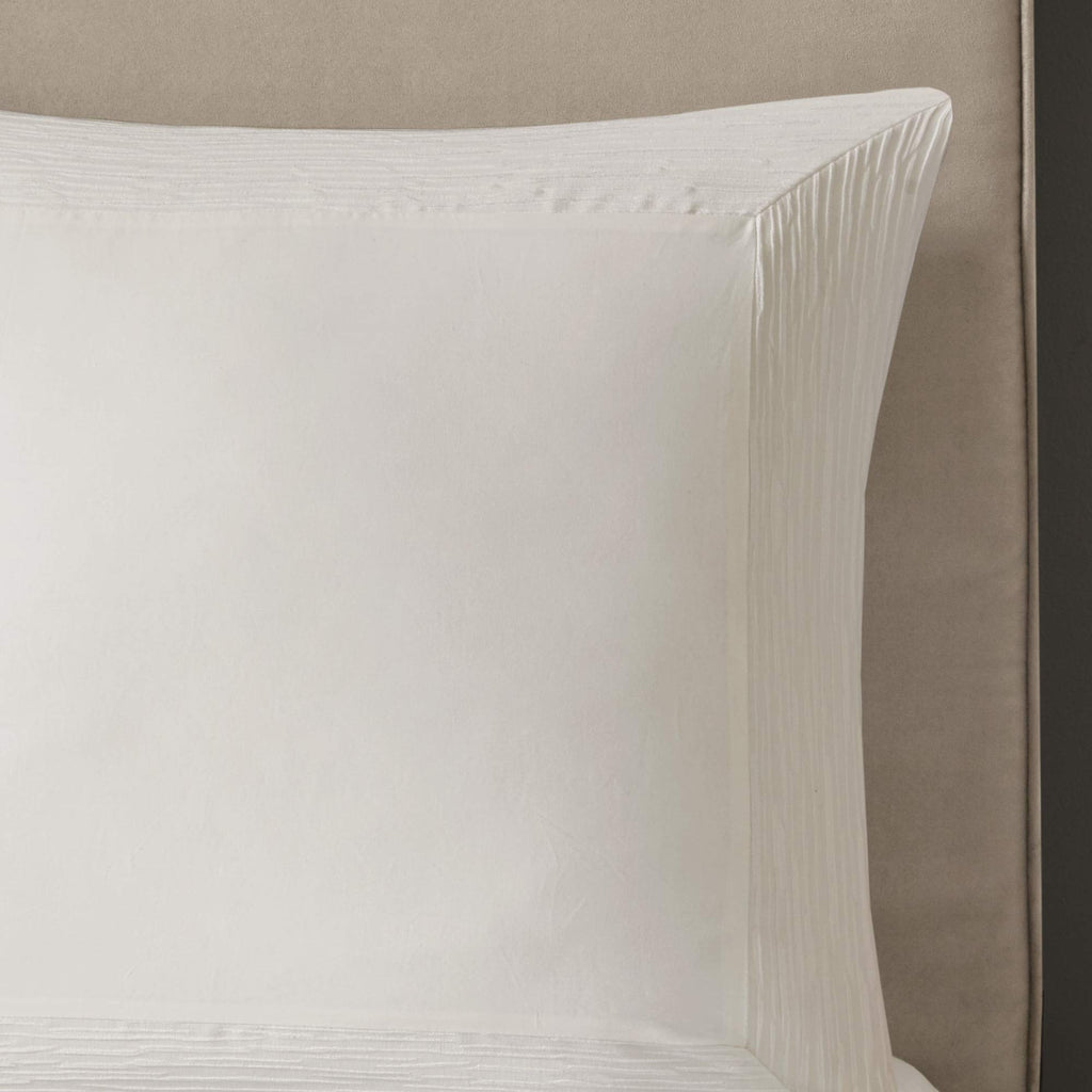 Hanae Single Quilted Euro Sham - Super Soft Machine Washable European Square Decorative Pillow Cover, Hidden Zipper