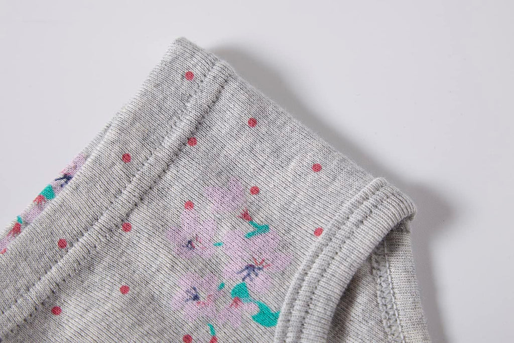 Girls Soft 100% Cotton Underwear Toddler Panties Big Kids Undies