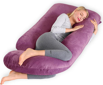 Pregnant Pillows for Sleeping, 70 Inch u Shaped Pillow Maternity Pillow with Removable Cover, Provide Sleep Support