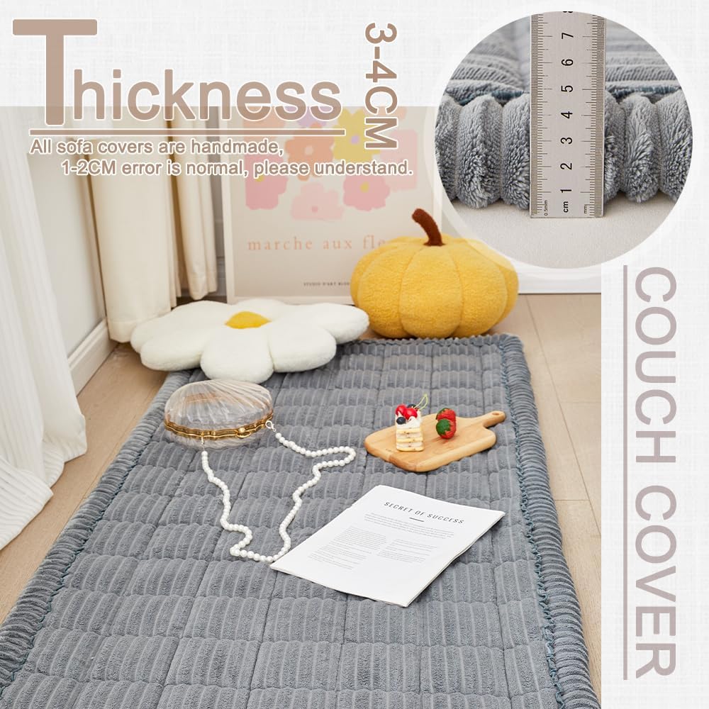 Couch Covers for Dogs Washable, Non Slip Sofa Protector Pet Friendly