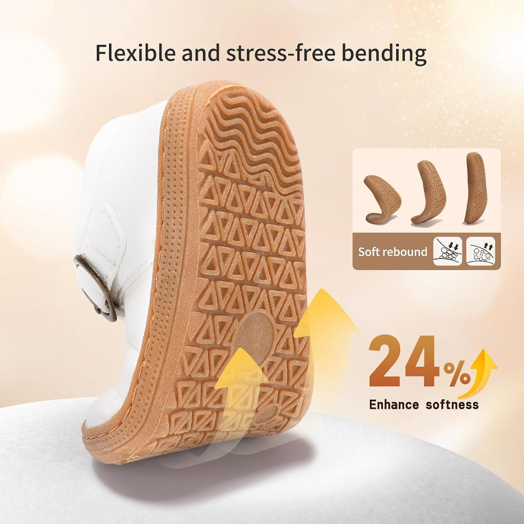 Toddler Wide Toe Box Mary Jane Dress Shoes Ballet Flats