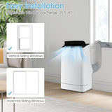 15000 BTU Portable Air Conditioner, with Heat, Auto Swing 4-in-1 AC Unit for Rooms up to 800 Sq.Ft, with Built