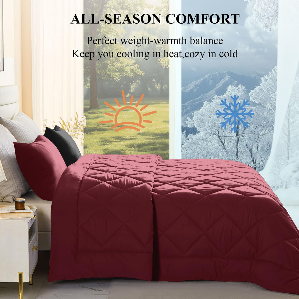 120x98 Oversized King Comforter, Super King Size Comforter Oversized, All Season Soft Lightweight Quilt Down