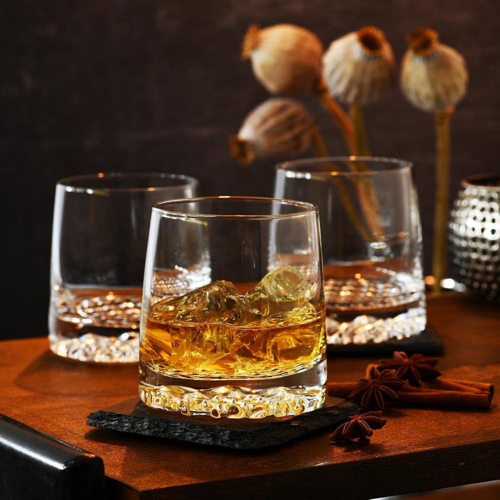 Whisky Set Decanter 32.1 oz & 6 × 10.1 oz Glasses, Fjord Collection