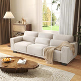 3 Seater Sofa Couch with Deep Seats and Wide Armrests, 89" Couches for Living Room