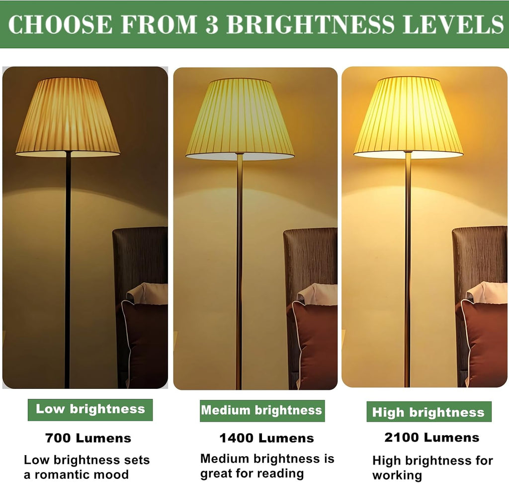 3 Way LED Bulb 50/100/150W equivalent, 3000K Soft White, A19 E26