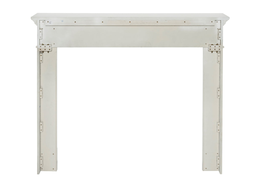 525-48 Mike Fireplace Mantel Surround MDF, 48-Inch, White 48 Inch