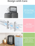 1.6 Cu.ft Portable Washing Machine, 11lbs Capacity Fully Automatic Compact Washer with Wheels, 6 Wash Programs Laundry