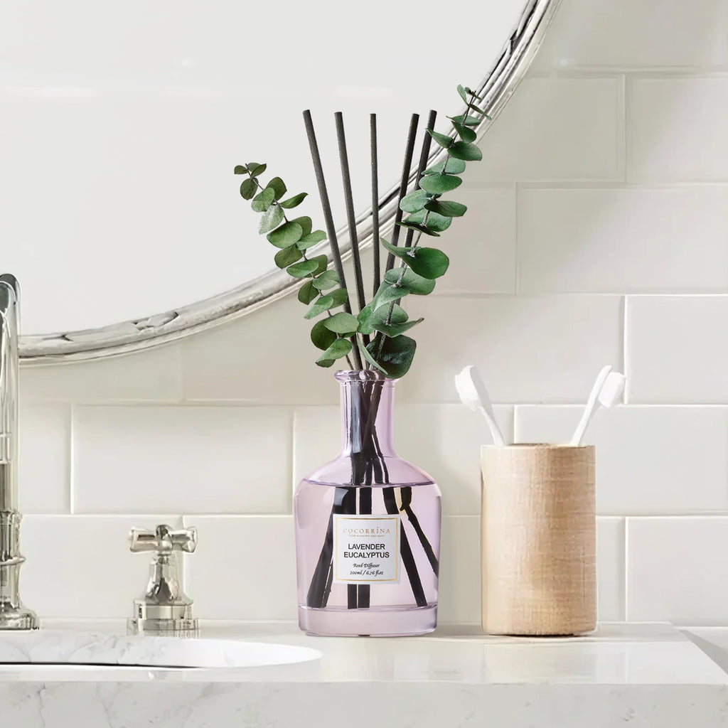 Lavender Eucalyptus Reed Diffuser, 6.76 oz