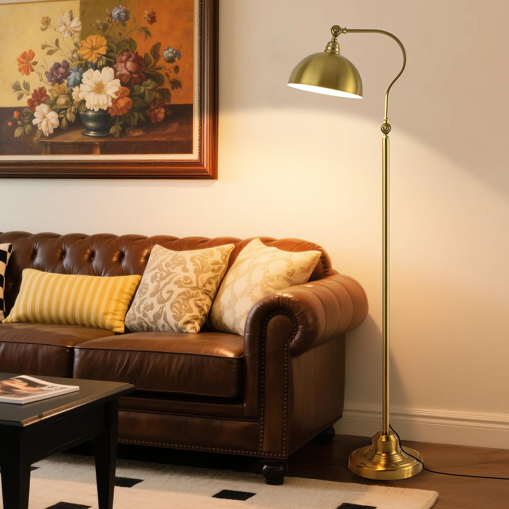 Bright Reading Floor Lamp with Remote and Bluetooth Dimming