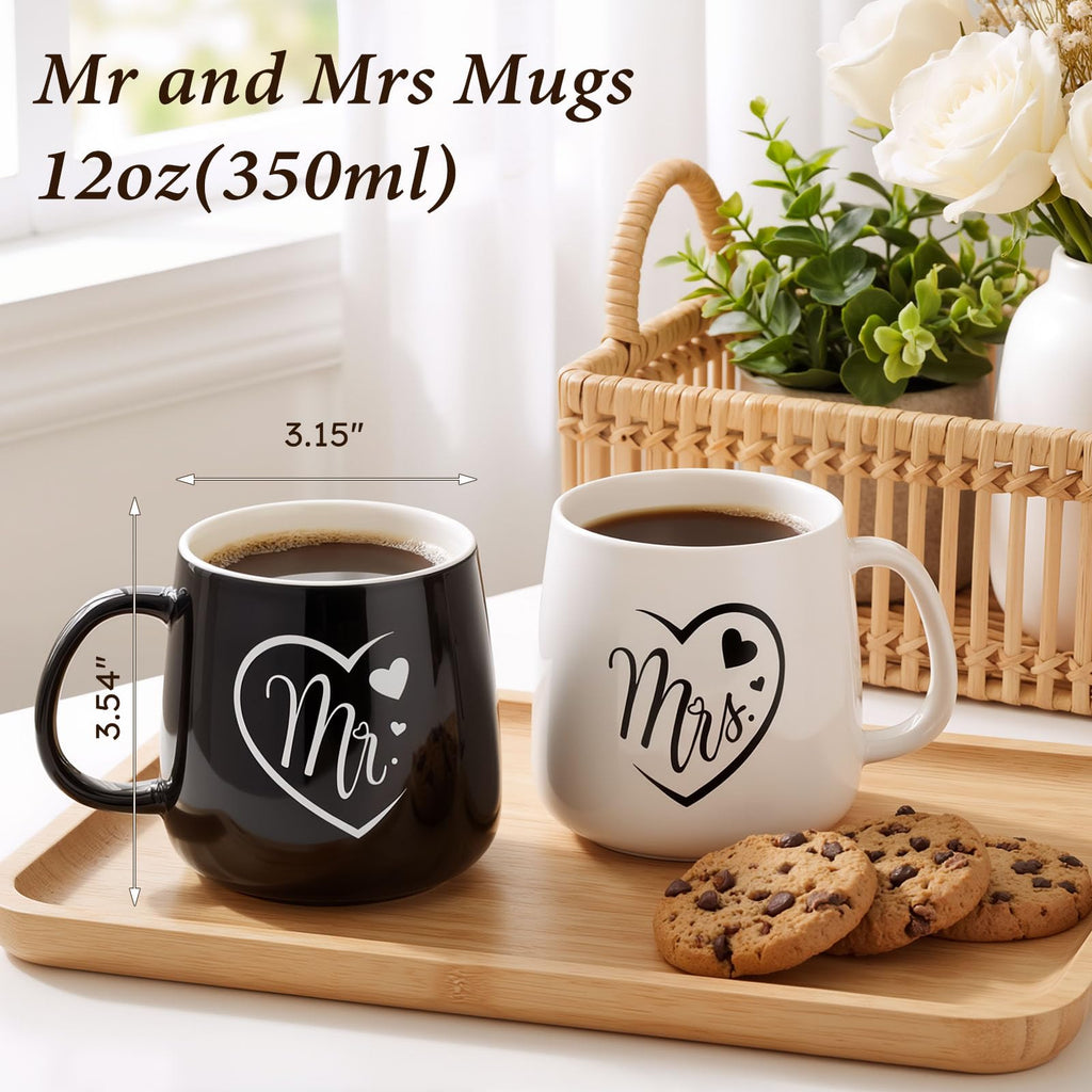 Wedding Gifts for Couples, Bridal Shower Gift for Bride To Be, Engagement Gifts for Newlyweds, His and Hers Mr and