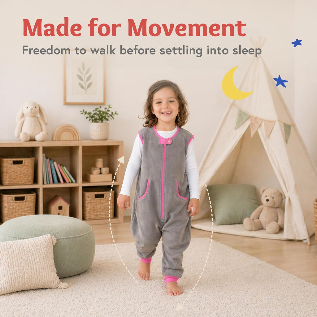 Deedee Sleep Kicker - Fleece Sleep Sack w/Feet 1.2 TOG