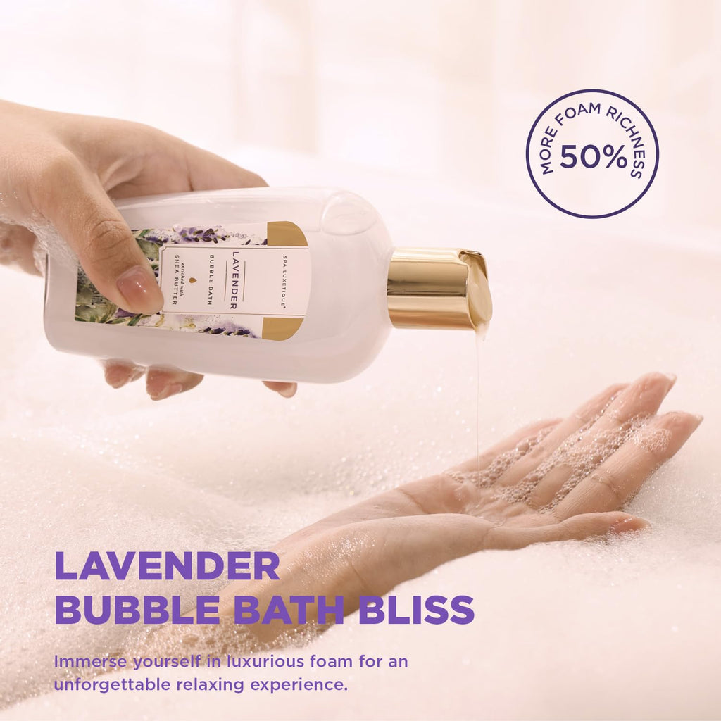 Lavender 15pc Spa Sets Gift Baskets for Women